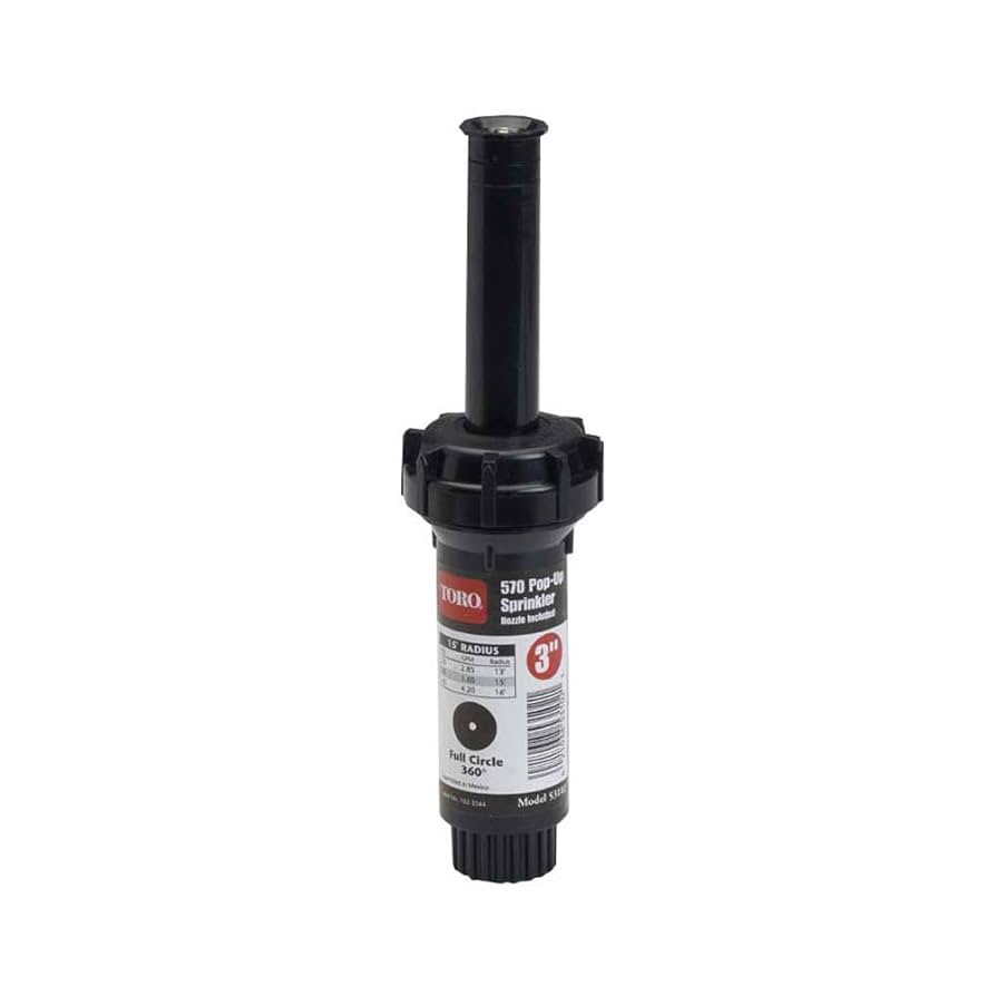 Amazon.com : Toro 53818 3-Inch Pop-Up Fixed-Spray with
